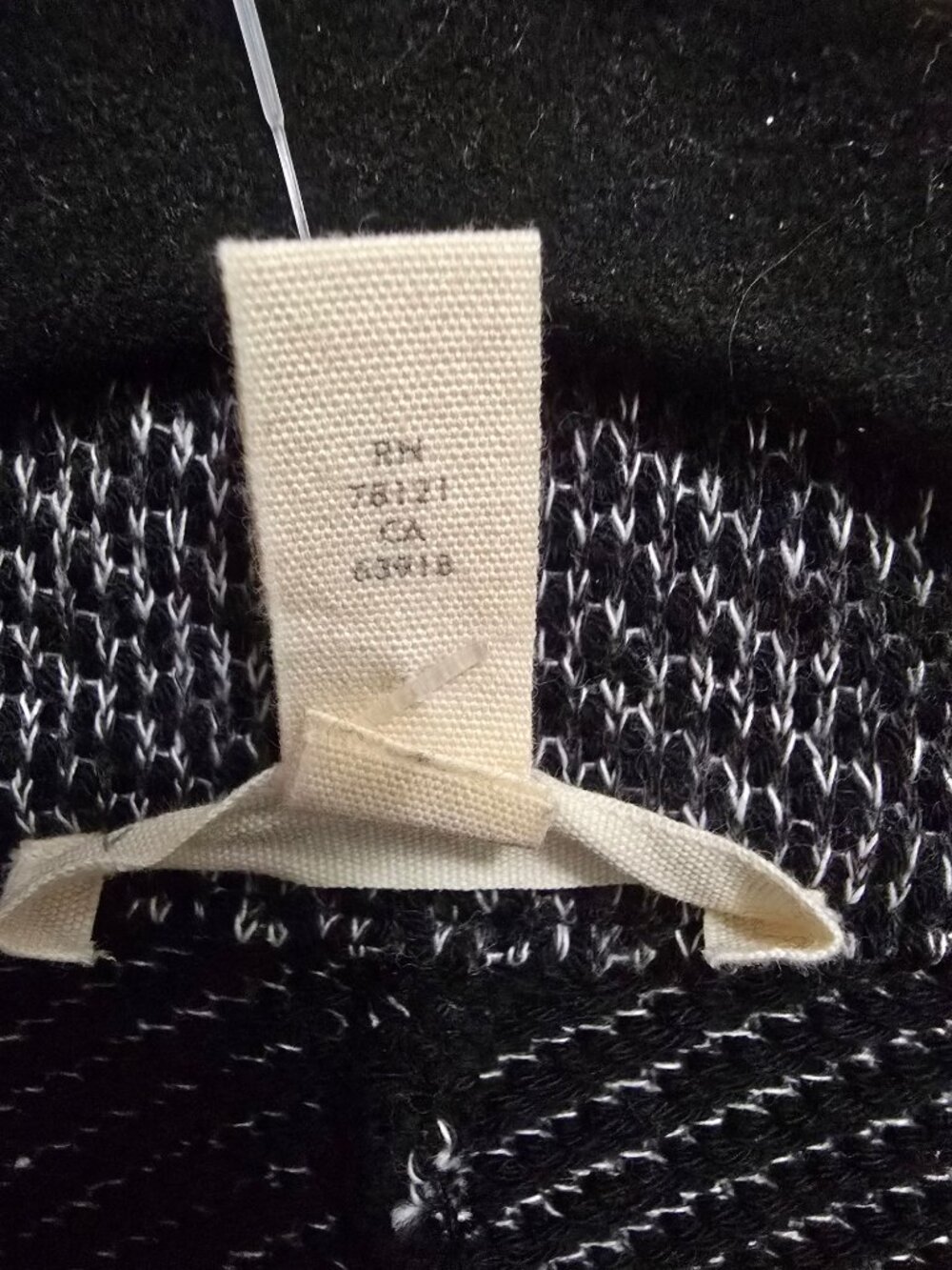 Eileen Fisher Boxy Tweed 100% Organic Cotton Jacket XXS - READ NWT Dark Academia - Picture 5 of 10